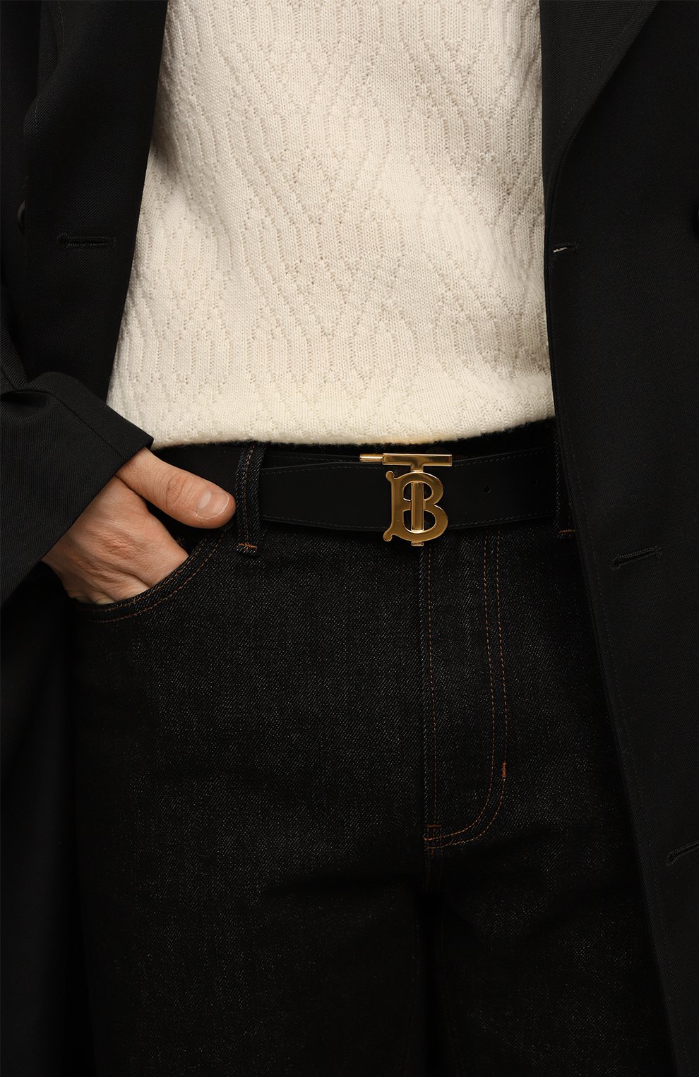 Двусторонний ремень BURBERRY, арт. 8070286, фото 3