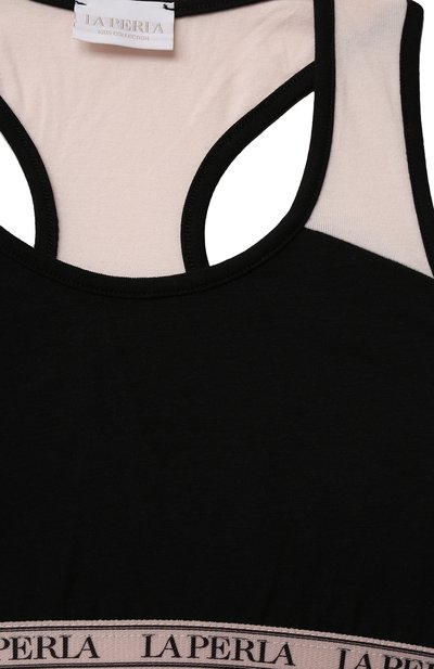 Хлопковый топ LA PERLA, арт. 70489/8A-14A, фото 3