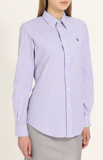 Хлопковая рубашка POLO RALPH LAUREN, арт. 211684070, фото 3
