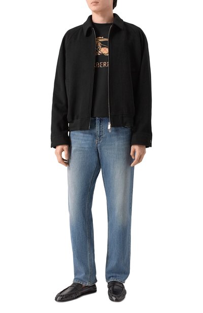 Хлопковая футболка BURBERRY, арт. 8119013, фото 2