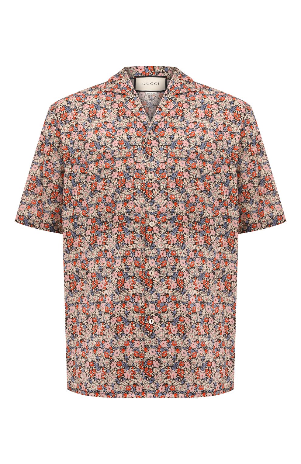 Хлопковая рубашка GUCCI, арт. 636407 ZAFKZ, фото 1