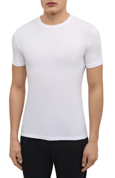 Хлопковая футболка BALMAIN, арт. BRM205200, фото 3