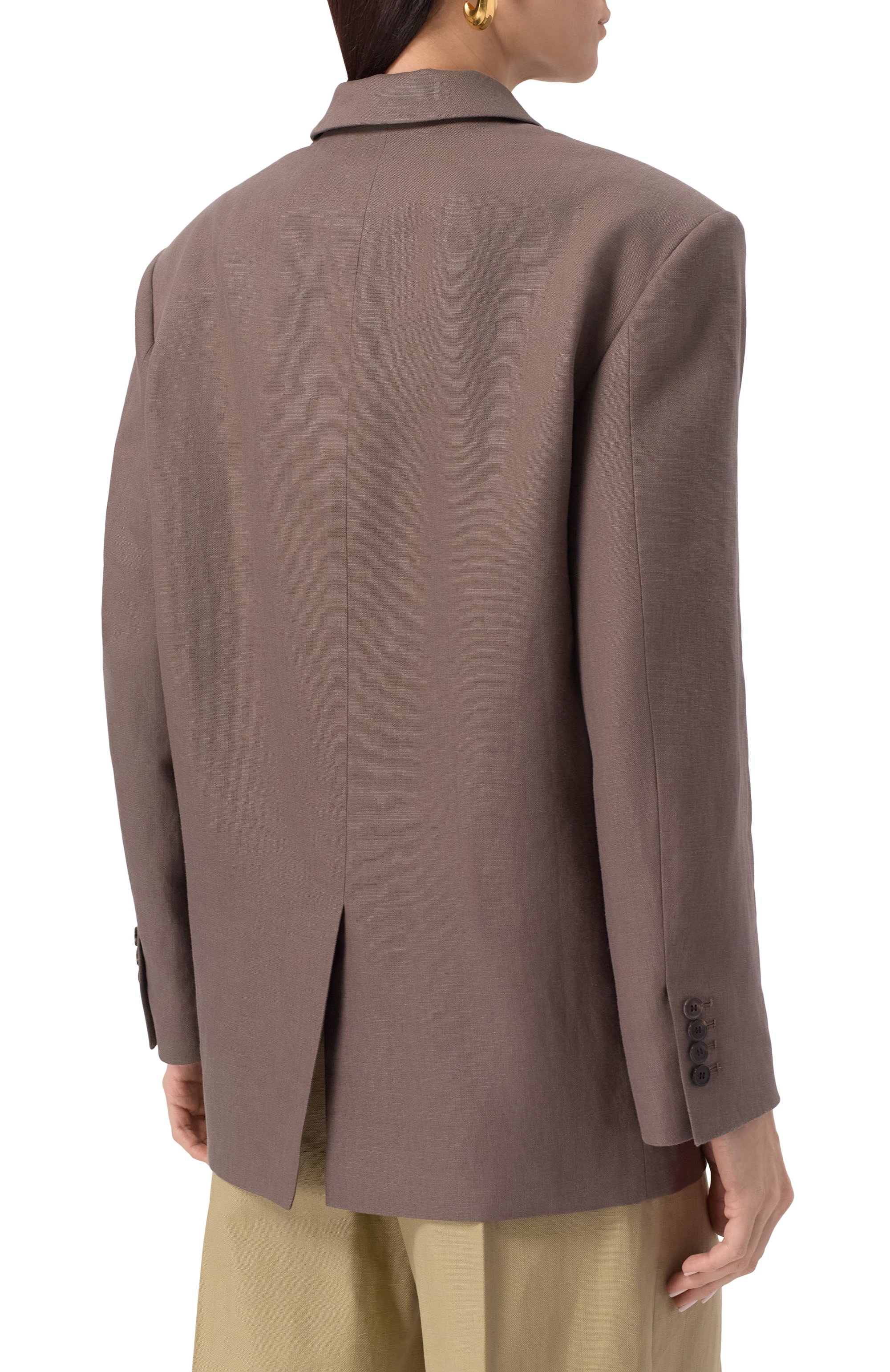 Льняной жакет SASHAVERSE, арт. JT025/BR/9103.301/SS25, фото 4