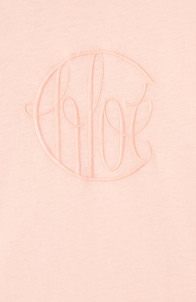 Хлопковая футболка CHLOÉ, арт. C20484, фото 3