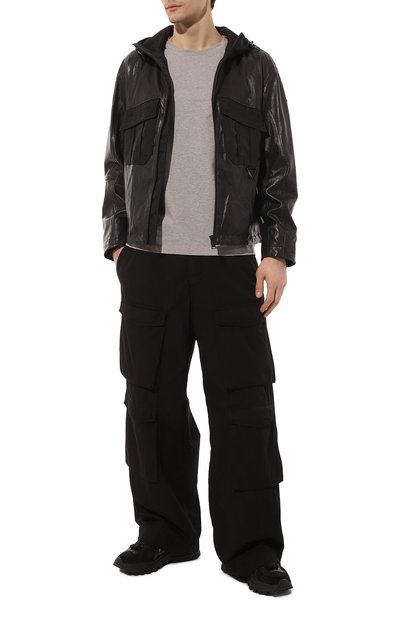 Кожаная куртка BOSS ORANGE, арт. 50485091, фото 2