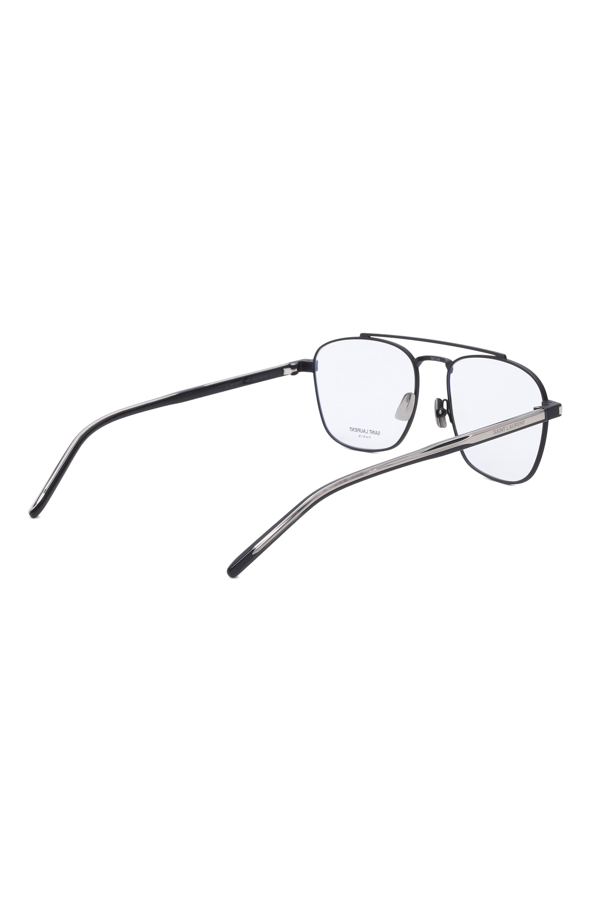 Оправа SAINT LAURENT черного цвета по цене 39500 руб., арт. SL 665 0PT 001, фото 3 Оправа SAINT LAURENT, арт. SL 665 0PT 001, фото 3