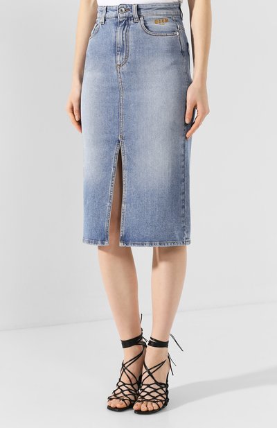 Джинсовая юбка MSGM, арт. 2841MDD53L 207278, фото 3