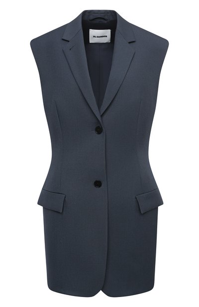 Женский шерстяной жилет JIL SANDER, арт. JSWR585010-WR201000