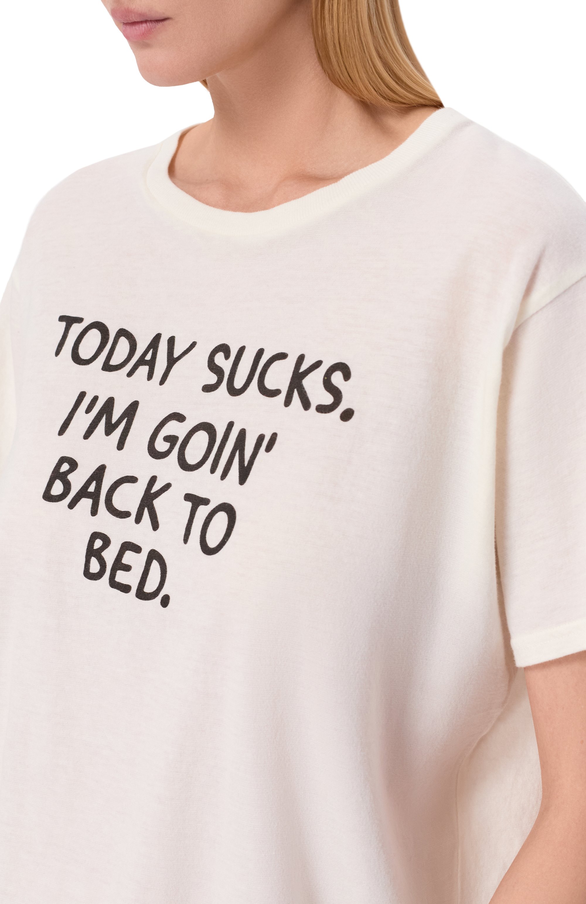 Футболка из хлопка и кашемира R13, арт. R13WK001-K142B, фото 5