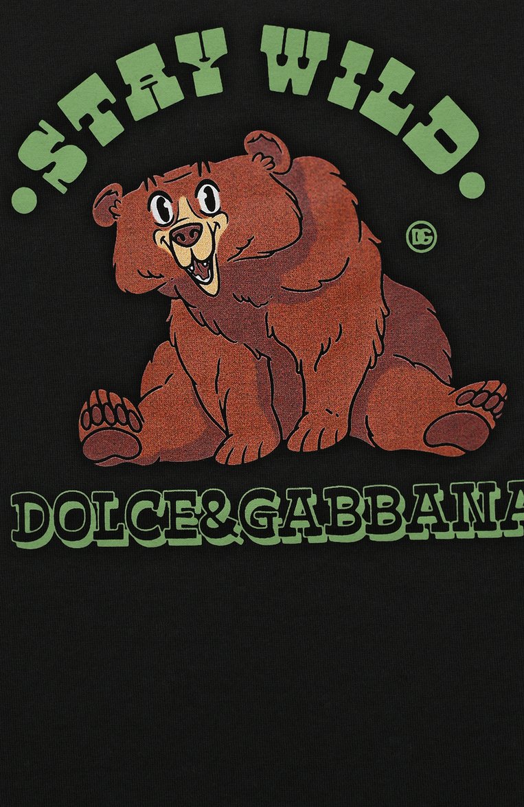 Хлопковая футболка DOLCE & GABBANA, арт. L4JTEY/G7KD7/2-6, фото 1