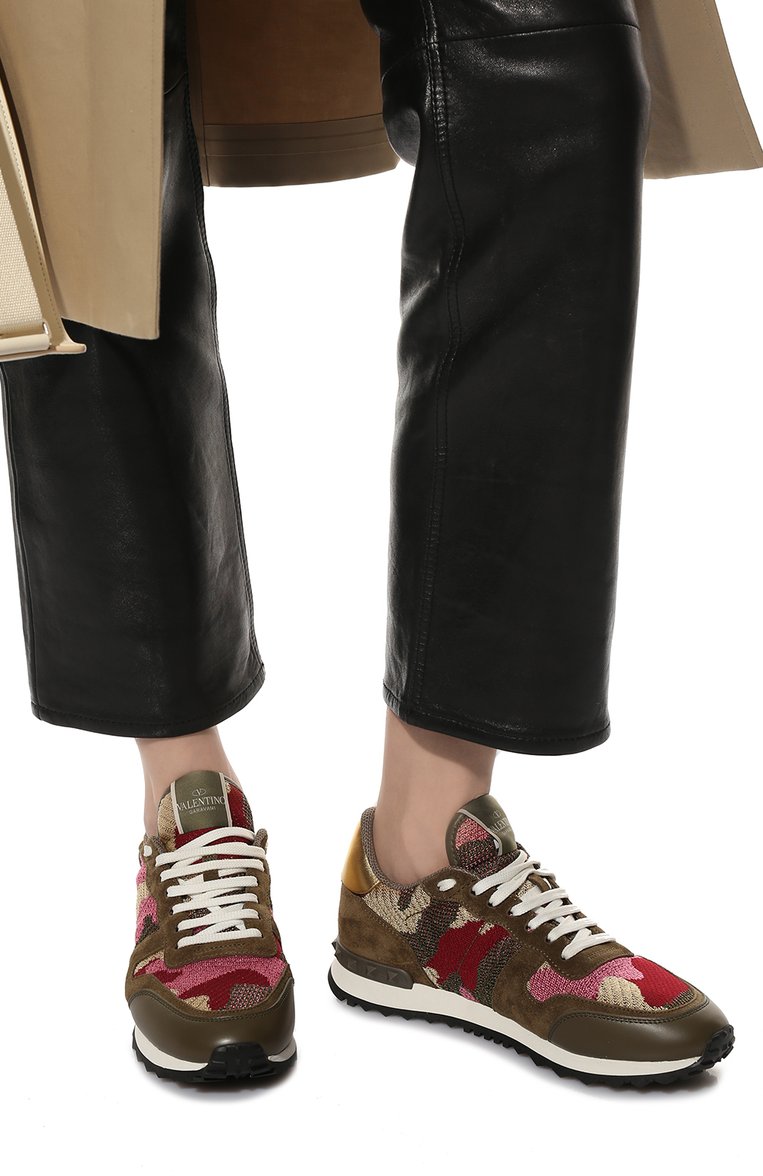 Комбинированные кроссовки rockrunner VALENTINO, арт. XW2S0291/GYJ, фото 1