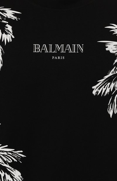Хлопковая футболка BALMAIN, арт. DH1EG000/GD76, фото 5