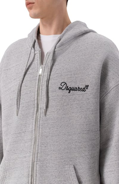 Хлопковая толстовка DSQUARED2, арт. S74HG0184/D25026, фото 5