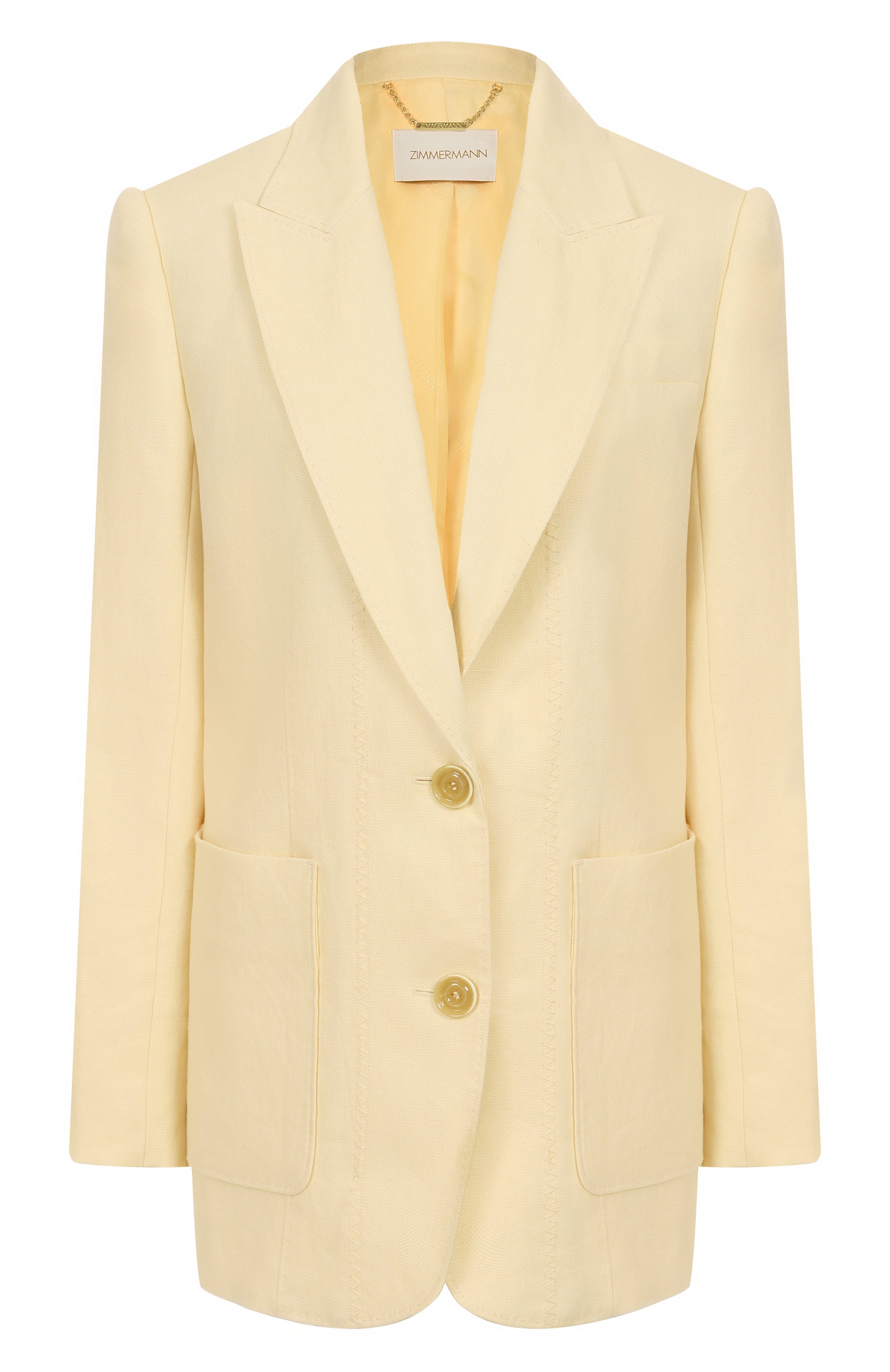 Льняной жакет ZIMMERMANN, арт. 2989JS251, фото 1