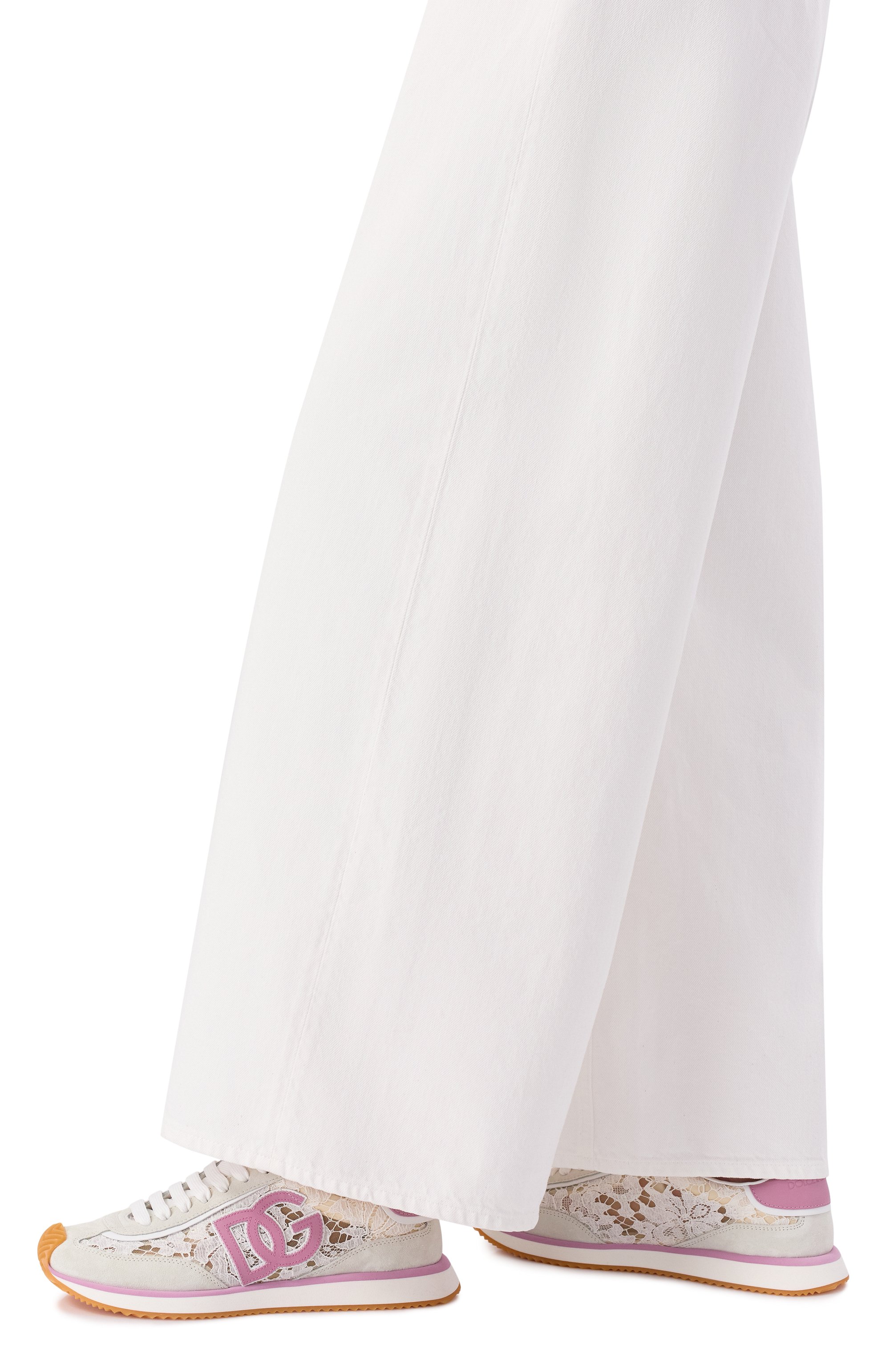 Комбинированные кроссовки dg cushion DOLCE & GABBANA, арт. CK2340/A9AC2, фото 3