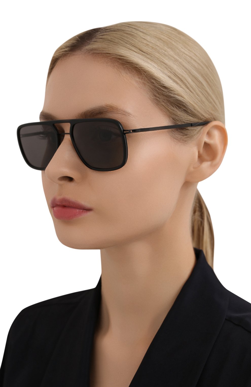 Солнцезащитные очки MYKITA, арт. ELGARD/BLACK/BLACK/GREY S0LID 909, фото 2