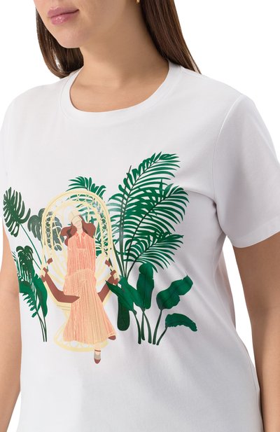 Хлопковая футболка MARINA SPORT, арт. SAGGI0, фото 5