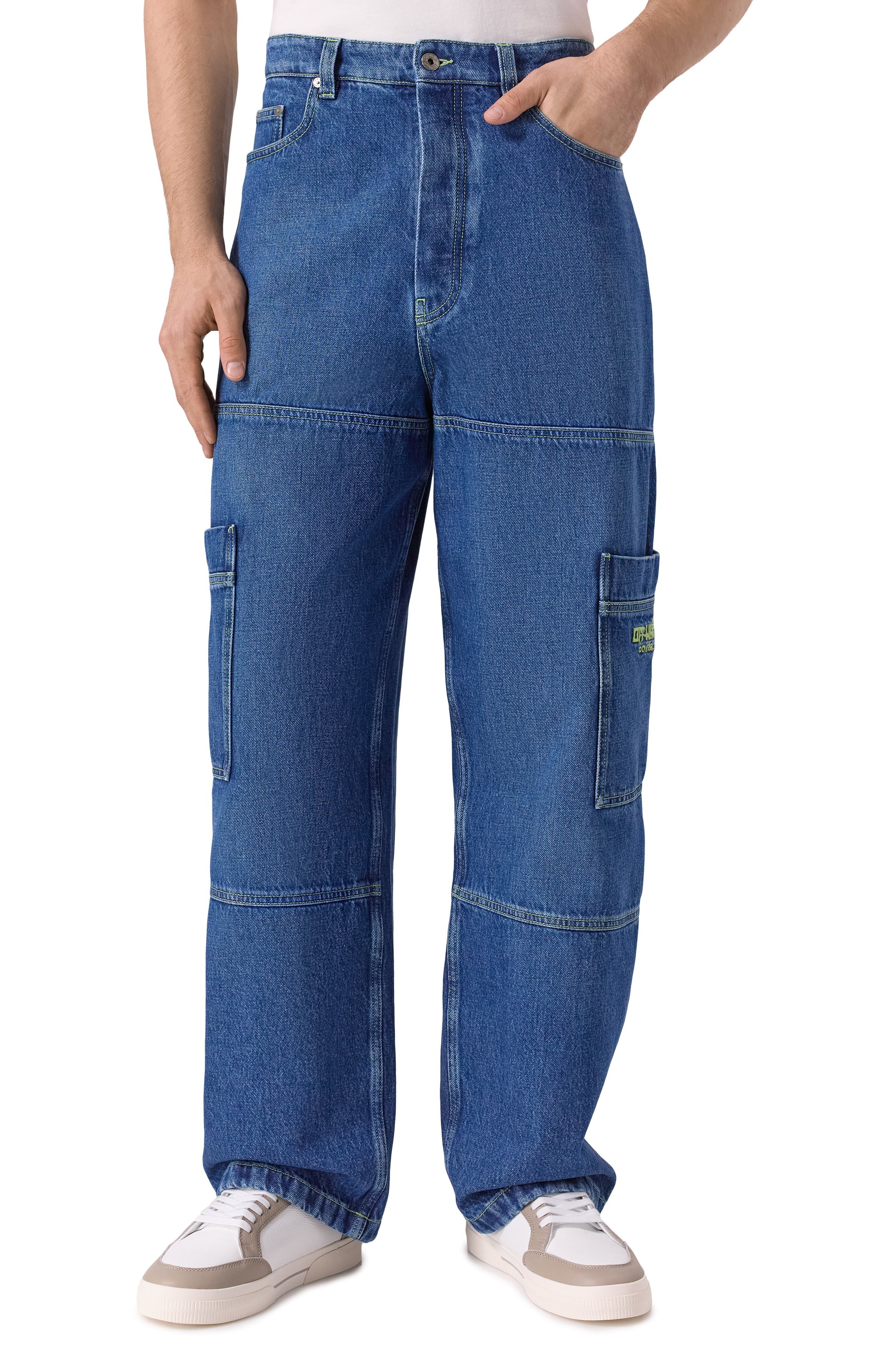 Джинсы OFF-WHITE, арт. 0MYA18QS25DEN001, фото 3