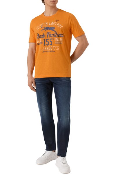 Хлопковая футболка AERONAUTICA MILITARE, арт. 251TS2413J686, фото 2