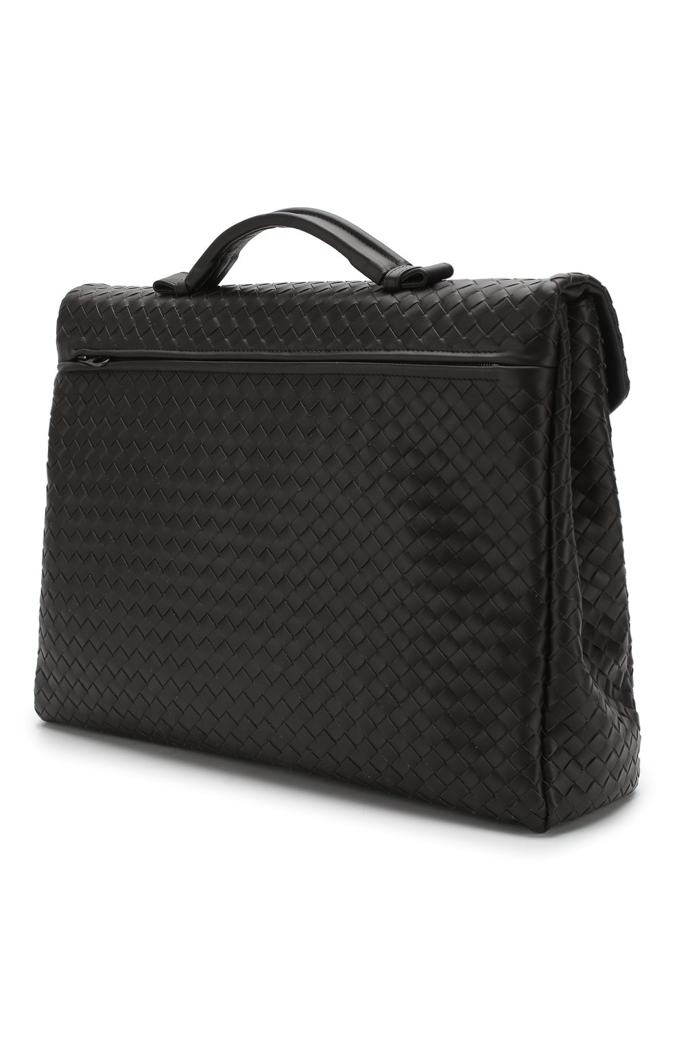 Кожаный портфель с плетением intrecciato BOTTEGA VENETA, арт. 122139/V4651, фото 3