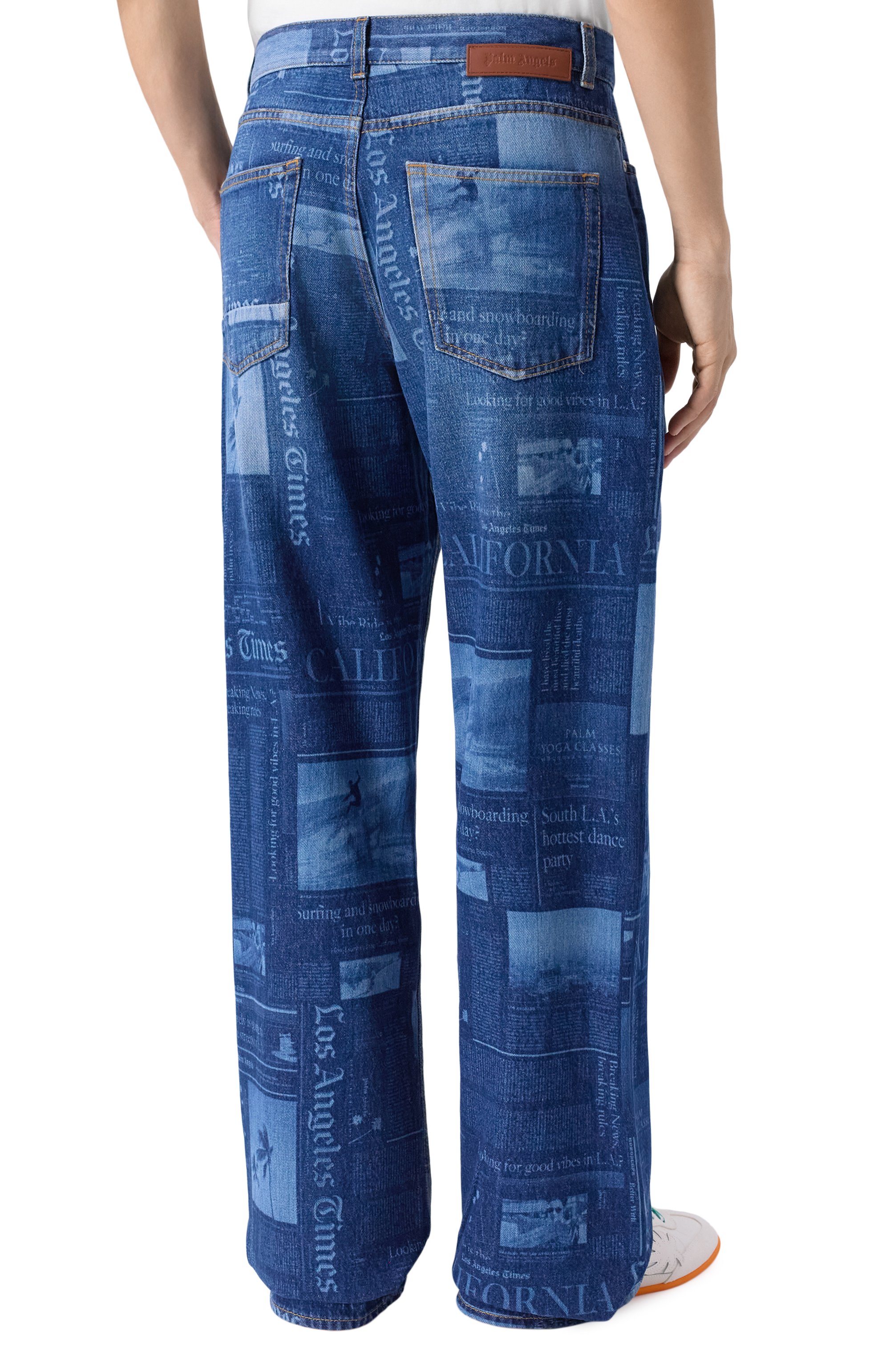 Джинсы PALM ANGELS, арт. PMYA049F25DEN002, фото 4