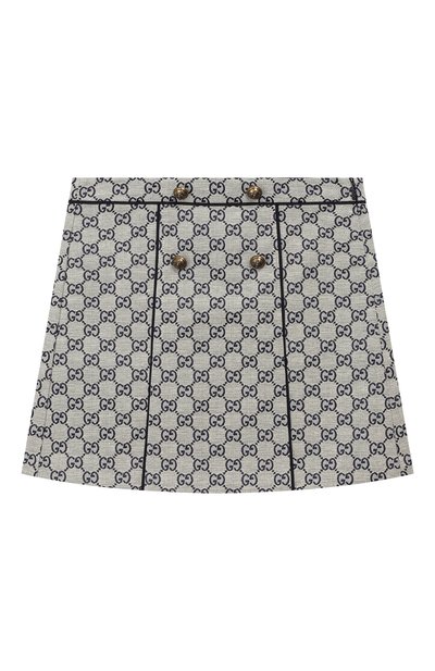 Хлопковая юбка GUCCI, арт. 571293/XWAE2, фото 1