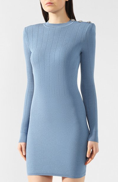 Платье из вискозы BALMAIN, арт. RF16647/K288, фото 3