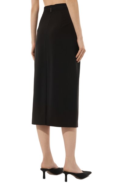 Шерстяная юбка MSGM, арт. 3741MDD23/247506, фото 4