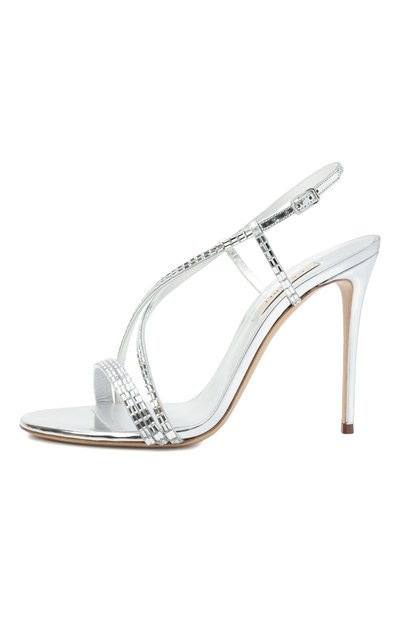 Босоножки starsway julia CASADEI серебряного цвета по цене 89950 руб., арт. 1L402A1001/T0535, фото 4 Босоножки starsway julia CASADEI, арт. 1L402A1001/T0535, фото 4