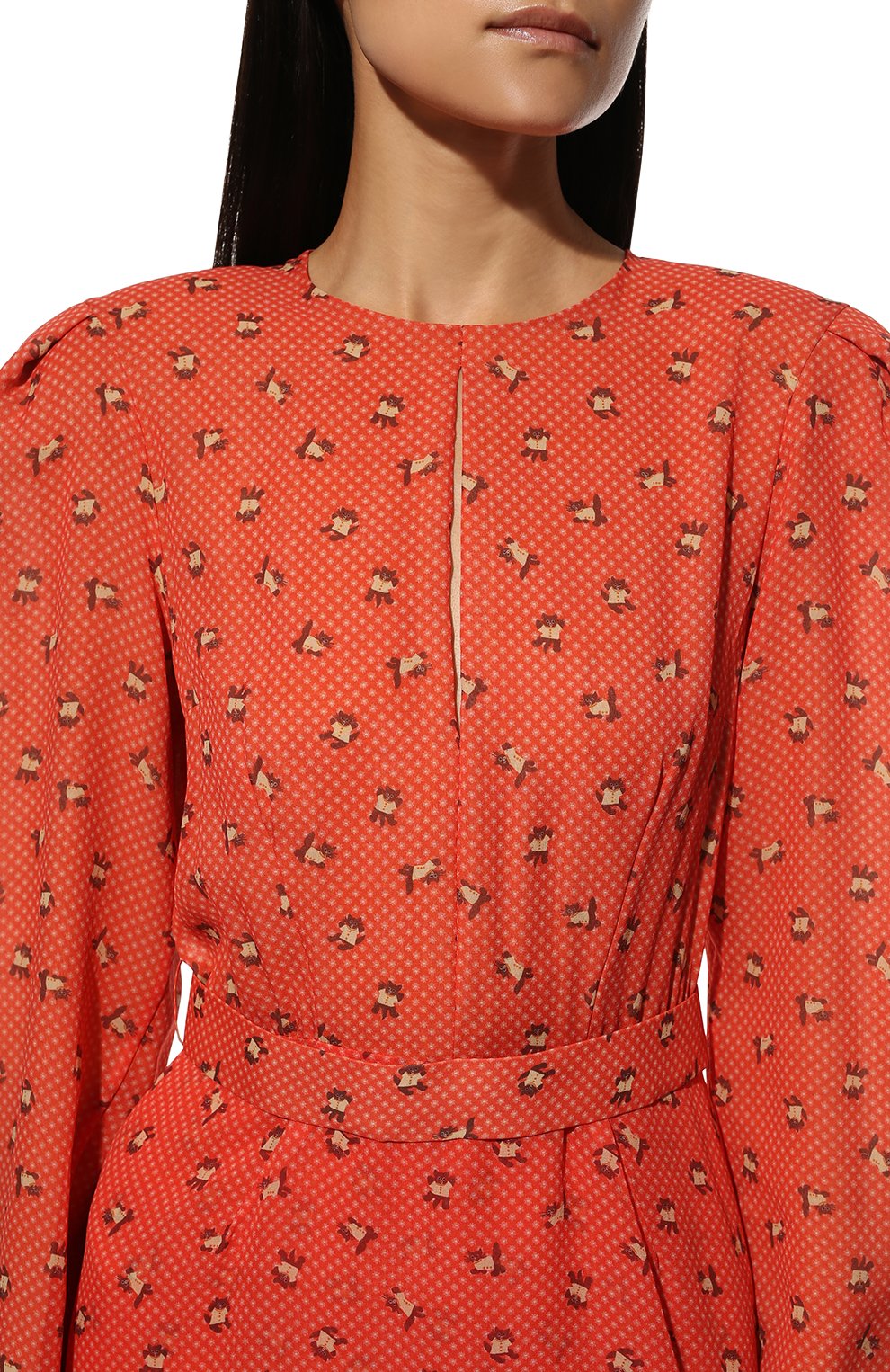 Шелковое платье ULYANA SERGEENKO, арт. ABM019FW21P (2539т21), фото 5