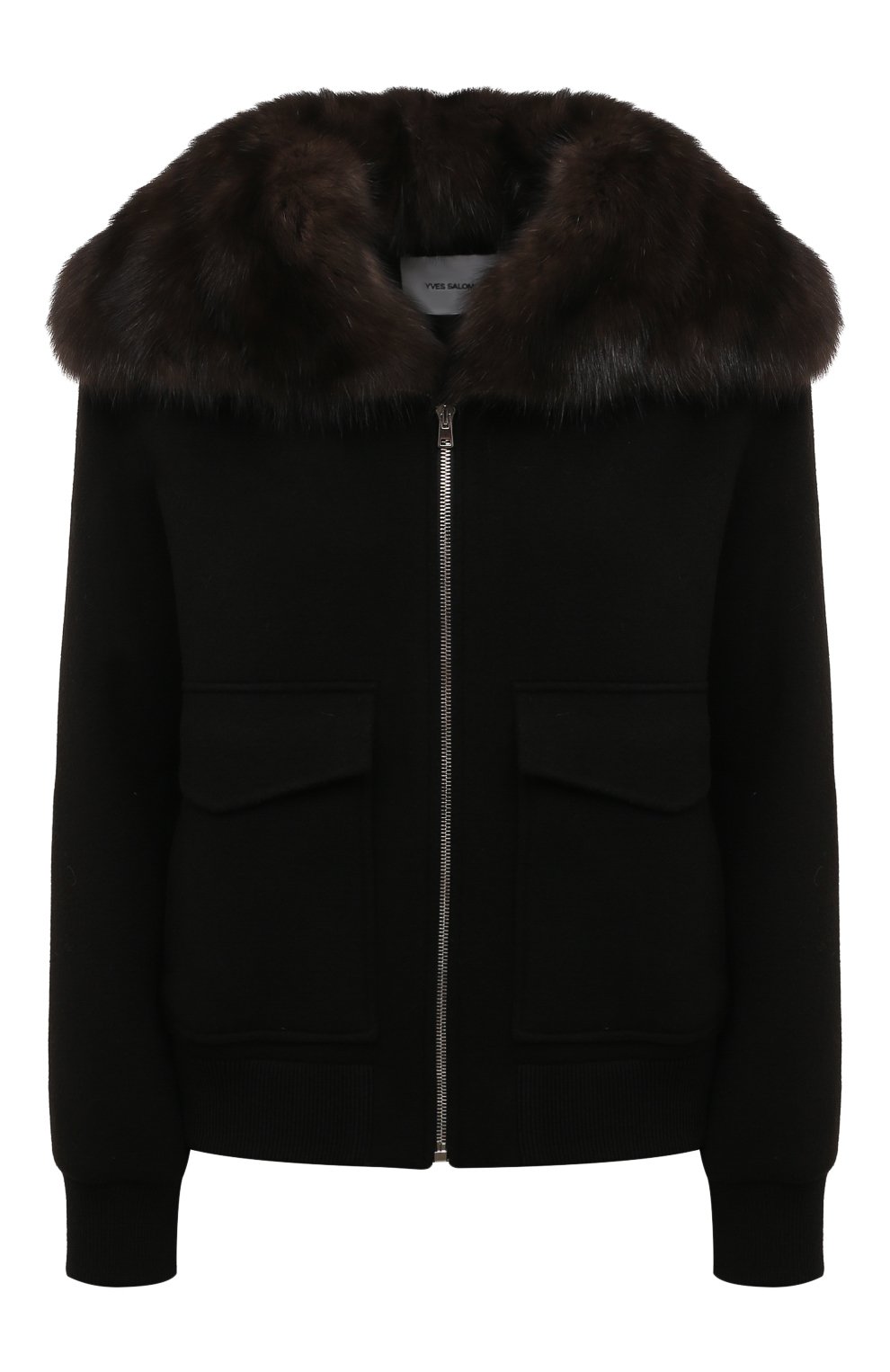 Куртка из шерсти и кашемира YVES SALOMON, арт. 24WYV05660CAZI, фото 1