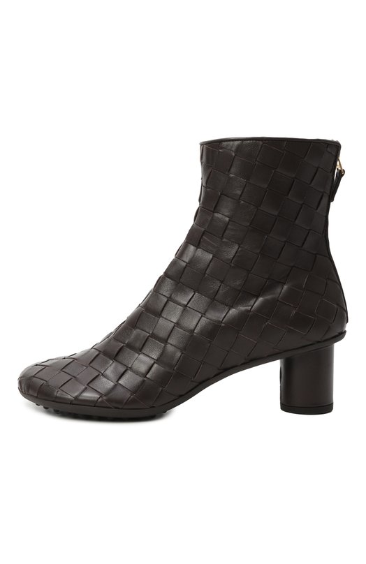 Кожаные ботильоны Atomic Bottega Veneta 811017/V2ED0 Коричневый  811017/V2ED0 Фото 4