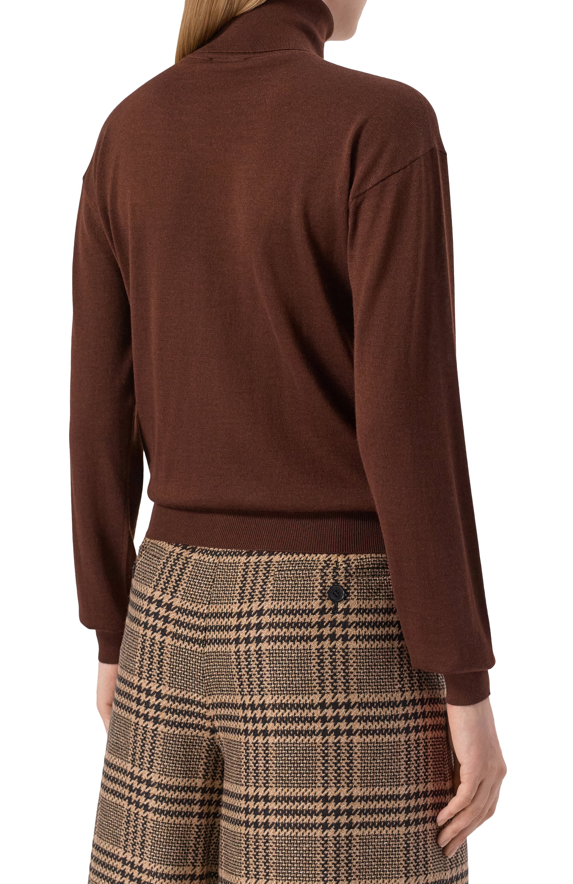 Водолазка из шерсти и кашемира SAINT LAURENT, арт. 840802/YAPK2, фото 4