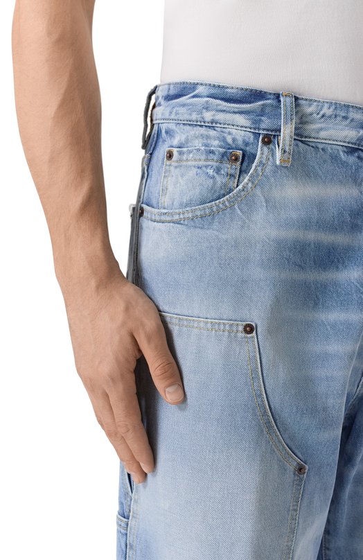 Джинсы Loose Carpenter Dsquared2 S74LB1747/S30839 Голубой  S74LB1747/S30839 Фото 5
