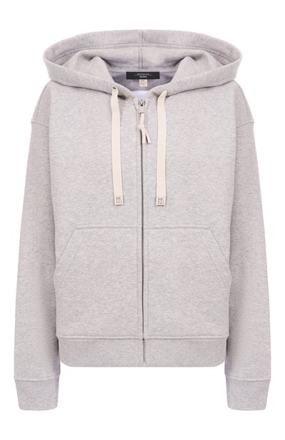 Женский хлопковая толстовка WEEKEND MAX MARA, арт. CANE