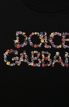 Хлопковая футболка DOLCE & GABBANA, арт. L5JTHW/G7KC5/8-14, фото 1