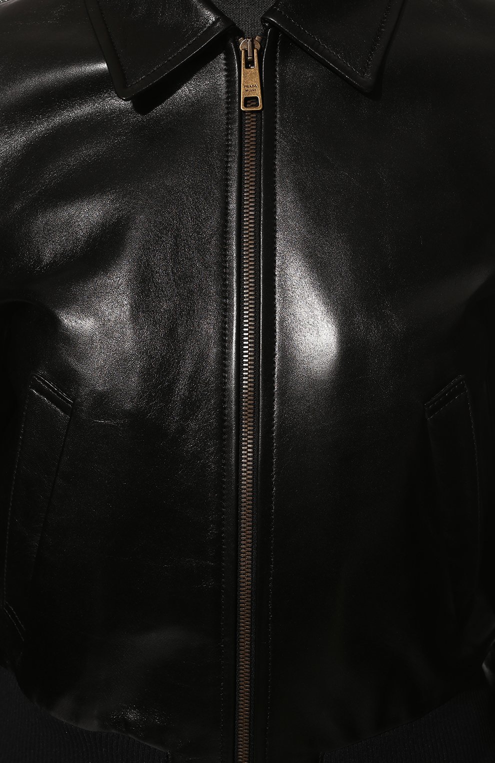 Кожаная куртка PRADA, арт. 58A099-2D03-F0002, фото 5