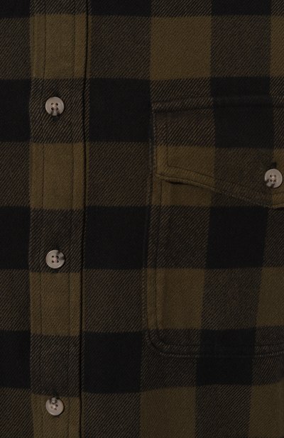 Хлопковая рубашка WOOLRICH, арт. CFWOSI0143MRUT3505, фото 5