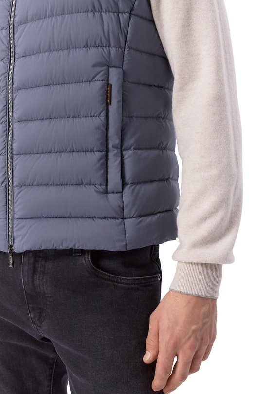 Пуховый жилет Calaf-S3 Moorer CALAF/S3 Голубой  CALAF/S3 Фото 5