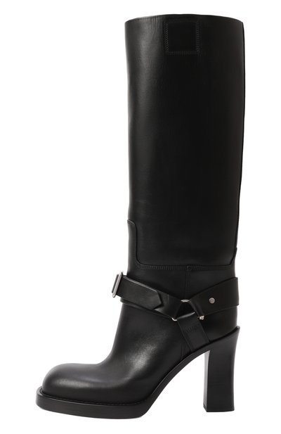 Кожаные сапоги BURBERRY, арт. 8079913, фото 4