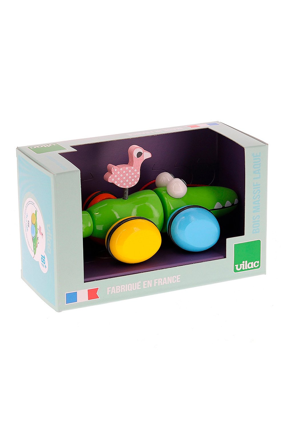 Каталка на веревочке – крокодил VILAC, арт. 1705, фото 4