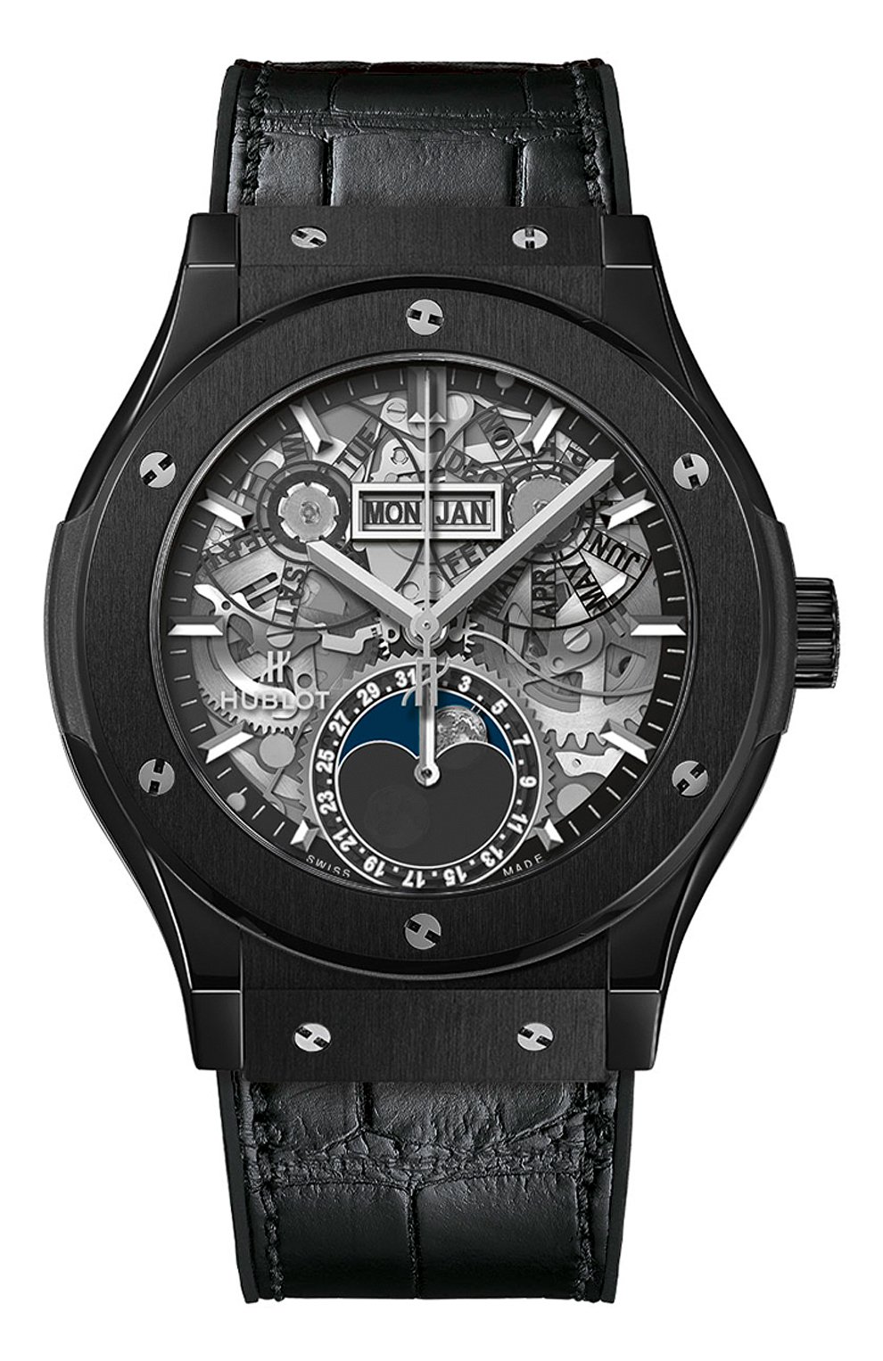 Часы classic fusion aerofusion moonphase black magic HUBLOT, арт. 547.CX.0170.LR, фото 1