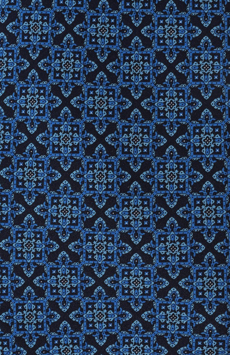 Мужской комплект из галстука и платка STEFANO RICCI синего цвета, арт. DH/49101 | Фото 4 (Принт: С принтом; Материал: Текстиль, Шелк; Материал сплава: Проставлено; Нос: Не проставлено)