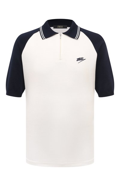 Поло из хлопка и шелка ZILLI, арт. KZP004M0142VSTA00, фото 1