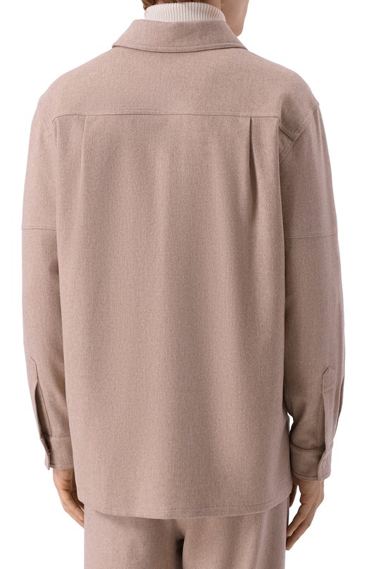 Кашемировая рубашка MVST M25.1PM.B003 Бежевый  M25.1PM.B003 Фото 4