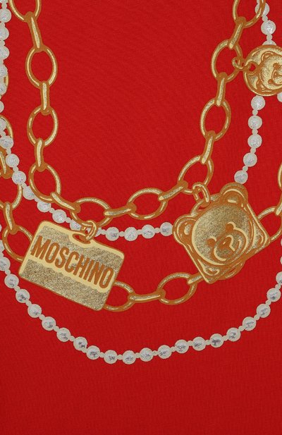 Хлопковое платье MOSCHINO, арт. HDV0C4/LDA16/10A-14A, фото 3