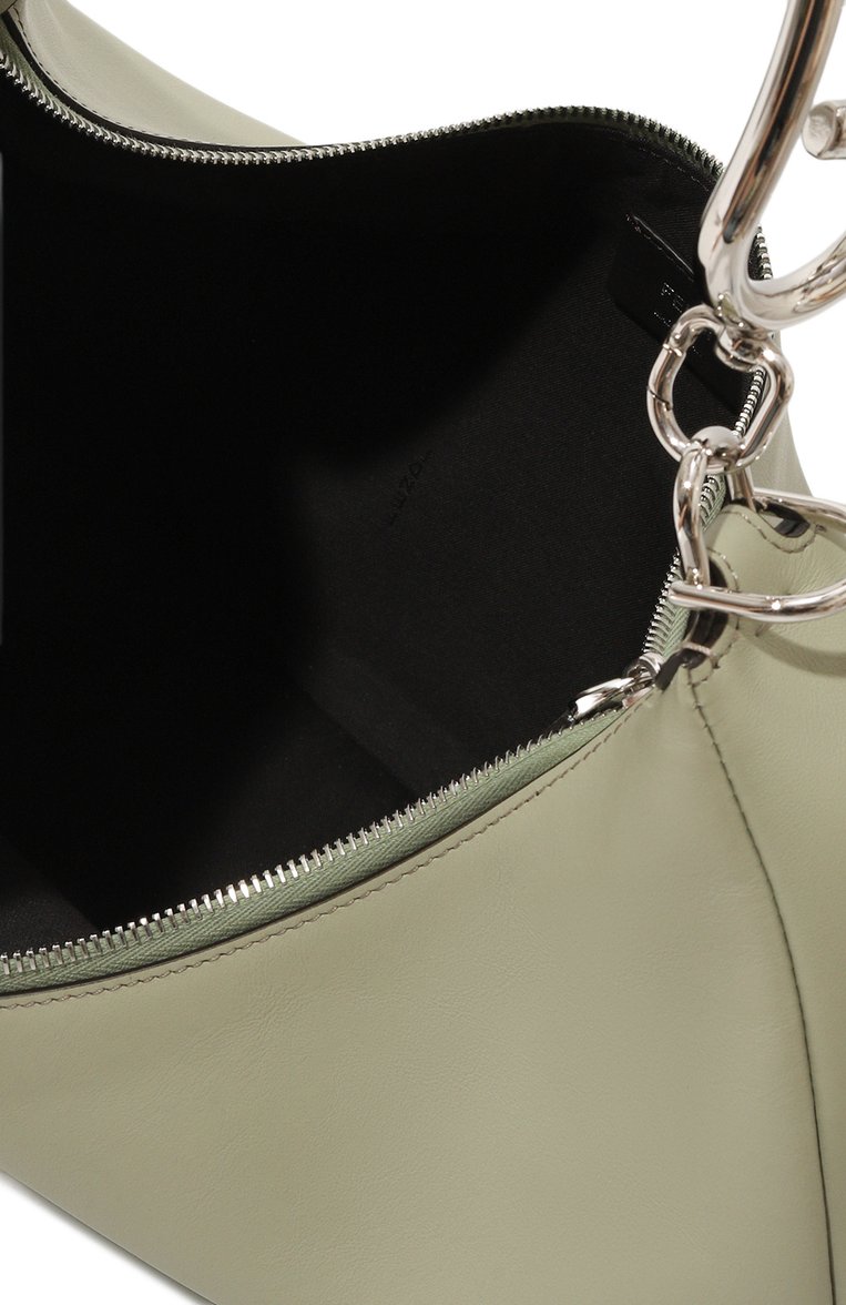 Женская сумка fendigraphy medium FENDI зеленого цвета, арт. 8BR799 AJQZ | Фото 5 (Материал: Натуральная кожа; Материал сплава: Проставлено; Размер: medium; Драгоценные камни: Проставлено)