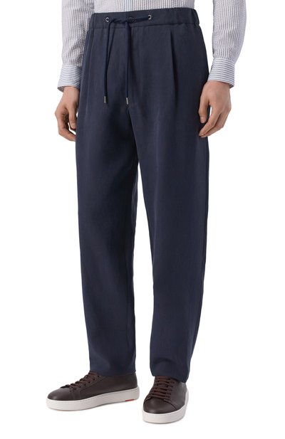Льняные брюки GIORGIO ARMANI, арт. GM001625/TE10954, фото 3