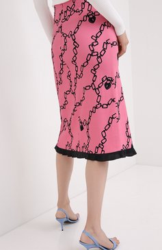Юбка из вискозы REDVALENTINO, арт. UR3RAE55/57F, фото 1