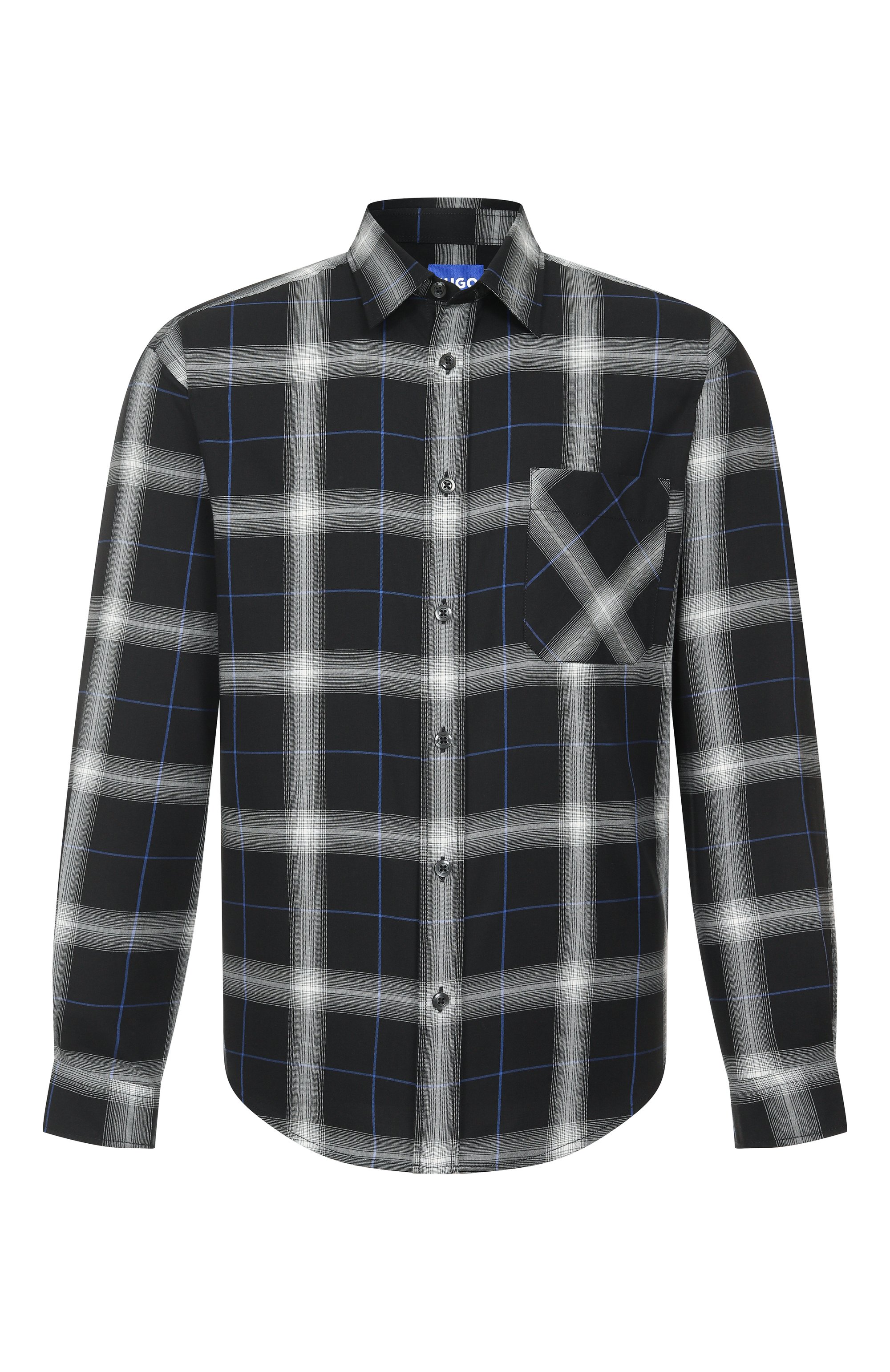 Хлопковая рубашка HUGO BLUE, арт. 50545254, фото 1